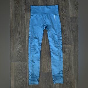 Gymshark Blue Seamless High Rise Leggings | Women’s Small
